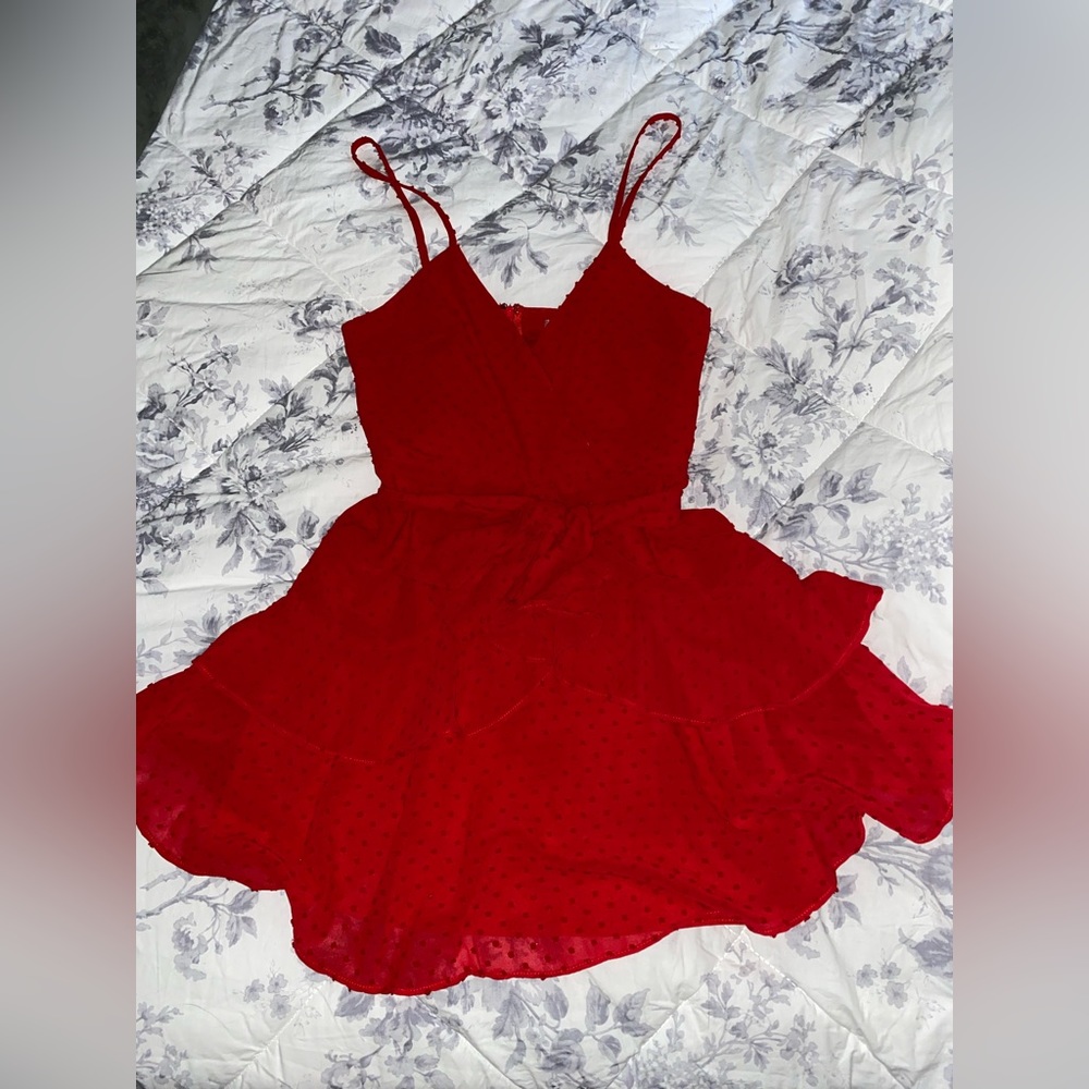 Red hello molly dress